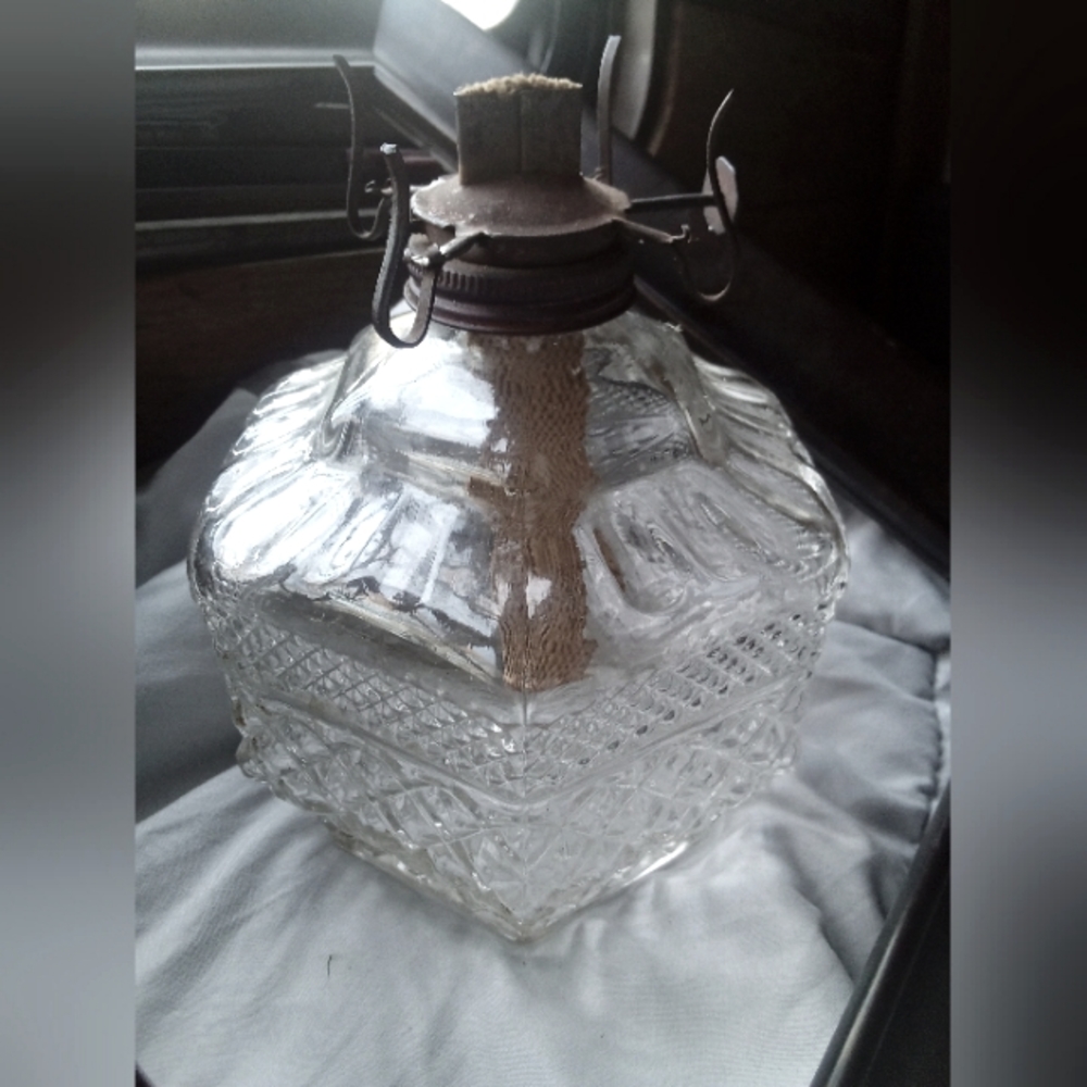 Vintage oil lamp